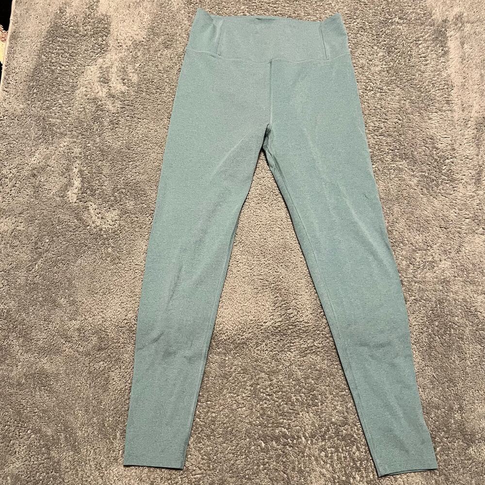 Girlfriend Collective Leggings Womens XL Blue High Rise Ankle Pants